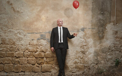 Banksy's former gatekeeper Simon Durban in Israel. (portrait by Moses-Pini-Siluk)