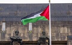 The Palestinian Flag is raised outside the Scottish Government Headquarters on Thursday 4th September 2025 The Palestinian Flag is raised outside the Scottish Government Headquarters on Thursday 4th September 2025