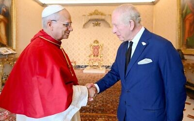 The Pope and the King joined together in prayer this week