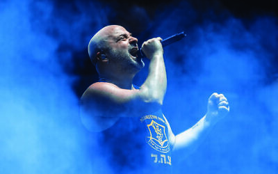 Hard rocker with a Jewish heart - David Draiman credit: ALON LEVIN