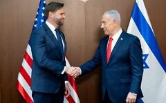 Vice President Vance meets with Israeli Prime Minister @netanyahu. Twitter/X: JD Vance October 23, 2025