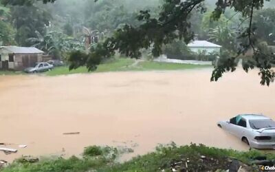 Hurricane Melissa, Jamaica. Pic: Twitter/X