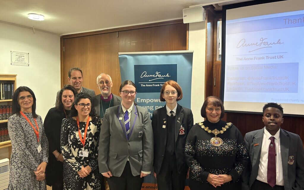 Guests at the Anne Frank Trust Manchester Showcase October 2025