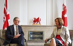 Prime Minister Sir Keir Starmer meets Welsh First Minister Eluned Morgan.
Photo: Wikimedia Commons