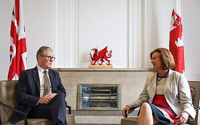 Prime Minister Sir Keir Starmer meets Welsh First Minister Eluned Morgan.
Photo: Wikimedia Commons