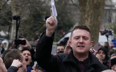 Tommy Robinson, AKA Stephen Yaxley-Lennon (Wikimedia Commons/Shayan Barjesteh van Waalwijk van Doorn)