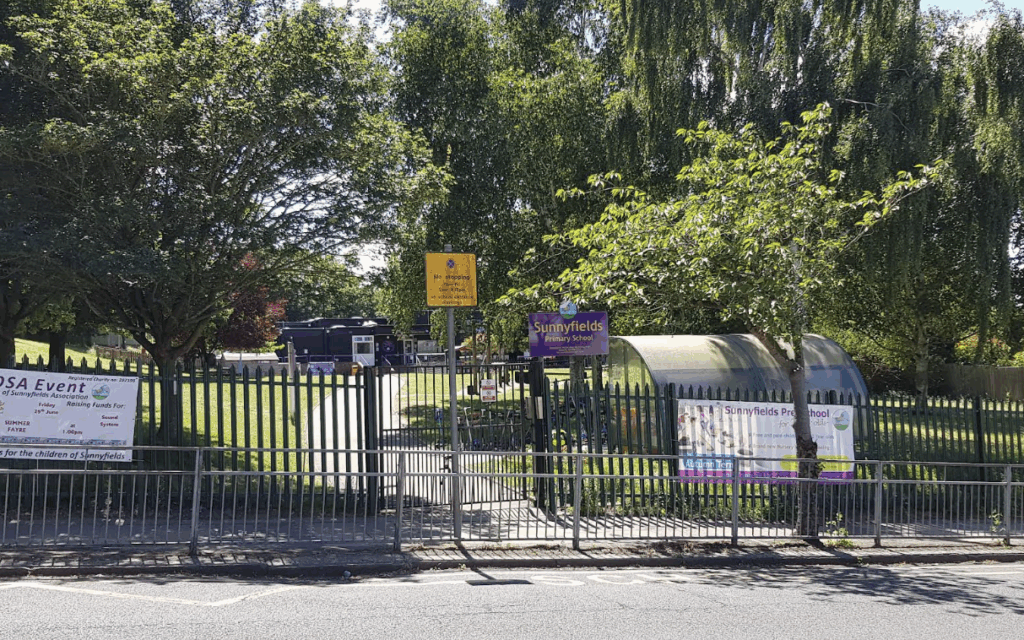 Sunnyfields Primary School in Hendon, north London. Credit:
Google