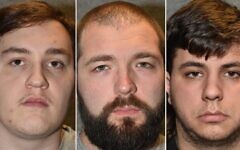 (L-R) Brogan Stewart, Christopher Ringrose and Marco Pitzettu. Picture Credit: Counter Terrorism Policing North East (L-R) Brogan Stewart, Christopher Ringrose and Marco Pitzettu. Picture Credit: Counter Terrorism Policing North East