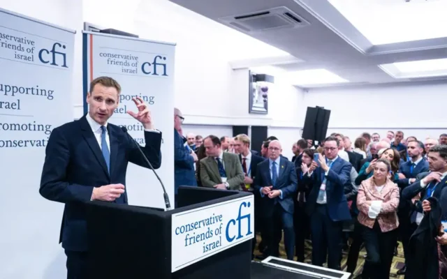 Chris Philp speaks at CFI conference event