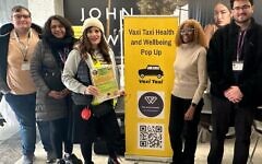 Vaxi Taxi pop up as part of Mitzvah Day, Kanteen, Brent Cross, November 2025 Vaxi Taxi pop up as part of Mitzvah Day, Kanteen, Brent Cross, November 2025