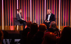 Alice-Sherwood-Sir-Simon-Schama. JW3 Annual Fundraising Dinner November 2025. Pic: Blake Ezra