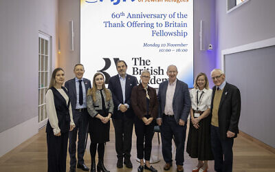 The 60th Anniversary of the thankoffering of the British Fellowship of AJR in London The British Accademy on 10  11 2025. Photos taken by Adam Soller Photography©