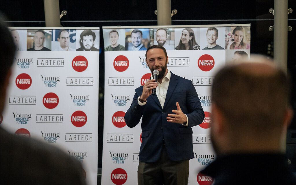 Sam Fromson, co-founder YuLife and community rabbi at Golders Green  Photo: Charlotte Neal