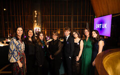 Students and staff at the ORT UK Annual Dinner in Marylebone, where the charity introduced its new chief executive, Jude Jackson. (Photo: Liz Isles Photography)