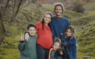 Sagie Mor with his family (Photo Credit: Alon family/Ynet)