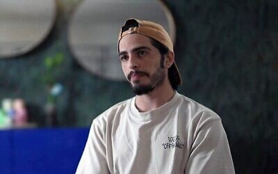 Former hostage Matan Zangauker speaks in his first interview since being freed. Credit: Channel 12 / Screenshot