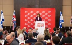 LFI (Labour Friends of Israel) Annual Lunch at the Park Plaza Westminster Bridge, London, Great Britain 8th December 2025 Michael RubinLFI director Mark Sewards MPLFI Parliamentary Chair Lord Iain McNicol of West KilbrideTribute to Sir David Garrard Stuart RodenIntroduction to Chancellor Rachel Reeves MP Chancellor SpeechAdrian CohenVote of Thanks Photograph by Elliott Franks LFI (Labour Friends of Israel) Annual Lunch at the Park Plaza Westminster Bridge, London, Great Britain 8th December 2025 Michael RubinLFI director Mark Sewards MPLFI Parliamentary Chair Lord Iain McNicol of West KilbrideTribute to Sir David Garrard Stuart RodenIntroduction to Chancellor Rachel Reeves MP Chancellor SpeechAdrian CohenVote of Thanks Photograph by Elliott Franks