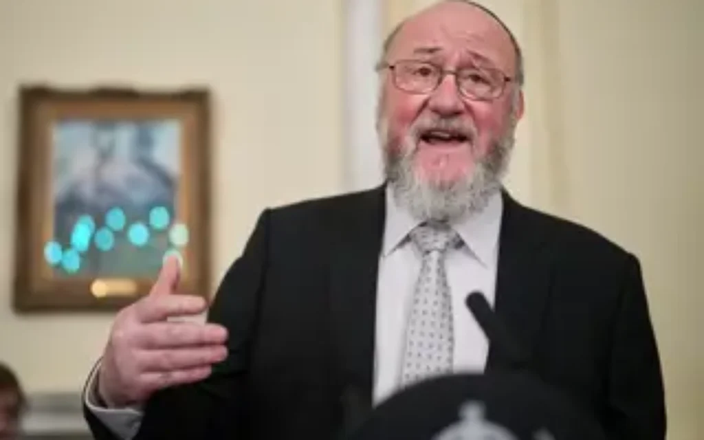 Chief Rabbi Sir Ephraim Mirvis  Alistair Grant/PA Wire