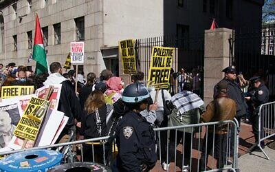 Pro-Palestine protests at Columbia University. Photo: Wikimedia