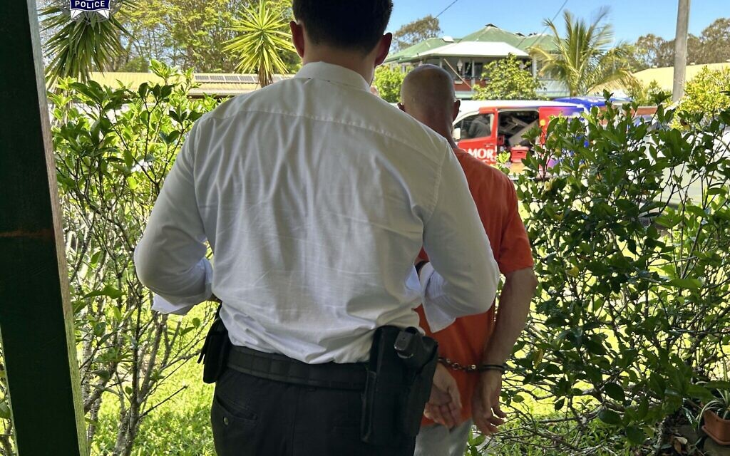 British 43-year-old's arrest. Credit: Australian Federal Police