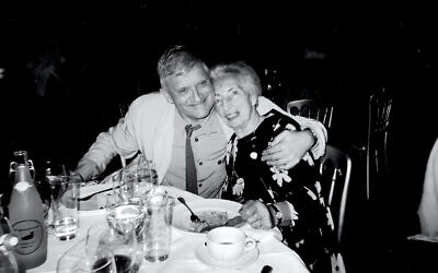 David Hockney and Annely Juda