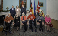 The Tea Party for the centenarians Survivours of AJR in London The German Embassy on 8 12 2025. Photos taken by Adam Soller Photography© The Tea Party for the centenarians Survivours of AJR in London The German Embassy on 8 12 2025. Photos taken by Adam Soller Photography©