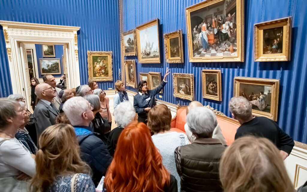Jewish Care supporters enjoy guided tour of The Wallace Collection. November 2025. Pic: Justin Grainge