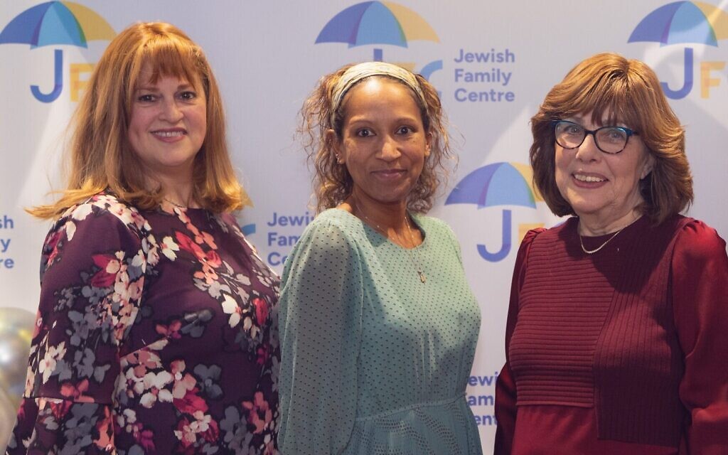 Jewish Family Centre Team Miriam Coleman, Natascha Lieberman and Sandy Weinbaum