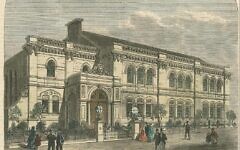 Lofting Road Shul in the 19th century Lofting Road Shul in the 19th century