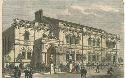 Lofting Road Shul in the 19th century