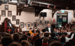 Jonathan Harounoff speaks at the Cambridge Union Jonathan Harounoff speaks at the Cambridge Union