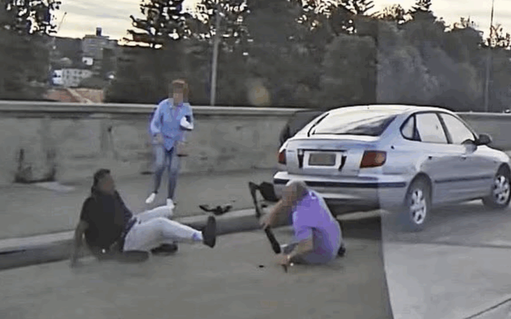 Boris and Sofia Gurman confronting terrorist Sajid Akram