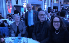 Revd. Richard Sudworth (second from right) with Liz Harris-Sawczenko (r) Revd. Richard Sudworth (second from right) with Liz Harris-Sawczenko (r)