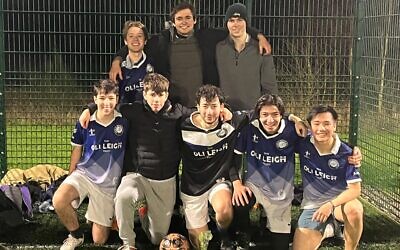 Warwick University JSoc football team. December 2025