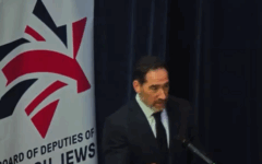 Rabbi Dweck at the BOD plenary Sunday 30 November 2025