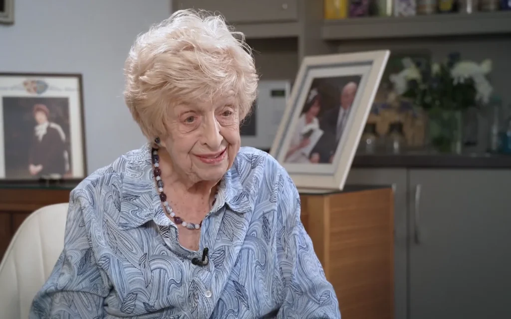 Ruth Bourne dies aged 99. Photo Credit: GB News