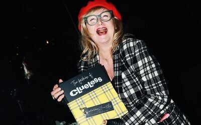 Mona May with her book. Photo: Simão Nogueira (@simaonogueira__)