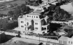 The house built by Ezra and Khedouri Lawee in the 1930s. Photo Credit: Lawee and Khazzam families The house built by Ezra and Khedouri Lawee in the 1930s. Photo Credit: Lawee and Khazzam families