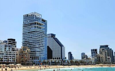 David Promenade Residences, a seafront residential development on Tel Aviv’s coastline. Credit: Holland Real Estate