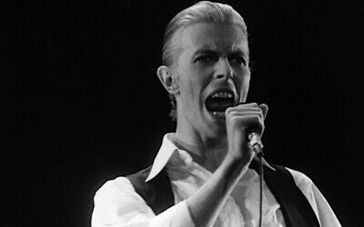 David Bowie in his Thin White Duke era