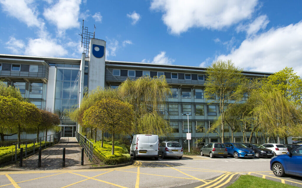 The Open University campus, where course materials referring to “ancient Palestine” are set to be amended. (Photo: Open University)