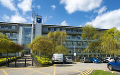 The Open University campus, where course materials referring to “ancient Palestine” are set to be amended. (Photo: Open University)