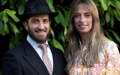 Rabbi Mendel and Rebbetzen Chai Cohen.