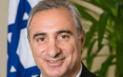 Eitan Naeh (Credit: Twitter/@IsraelinUK)