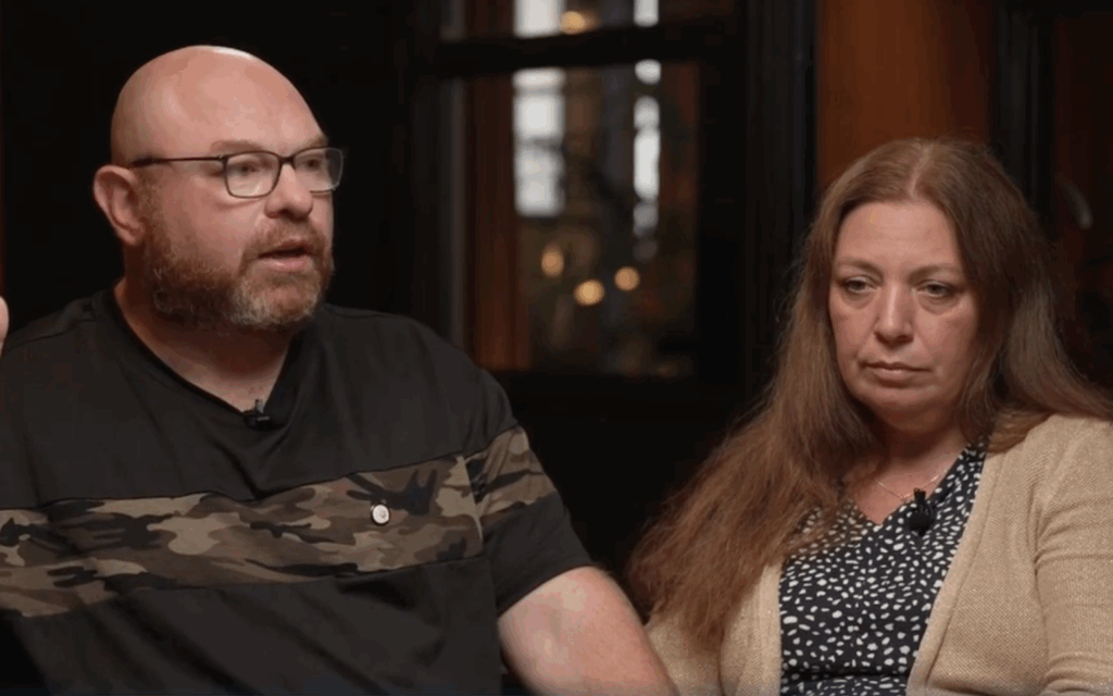 Matilda’s parents spoke to ITV News about the Bondi Beach terror attack.
Photo: Screenshot / ITV News