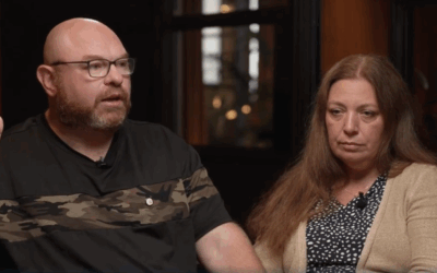 Matilda’s parents spoke to ITV News about the Bondi Beach terror attack.
Photo: Screenshot / ITV News