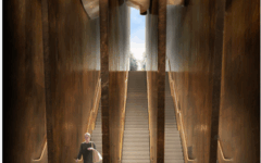 Planned entrance to Holocaust Learning Centre Planned entrance to Holocaust Learning Centre