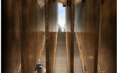 Planned entrance to Holocaust Learning Centre