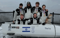 Israel Bobsleigh team (Credit: Twitter/ AJ Edelman)