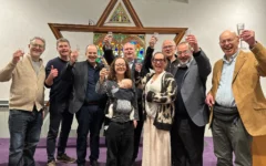 Rabbis and honorary officers from Radlett Reform Synagogue and The Liberal Synagogue Elstree